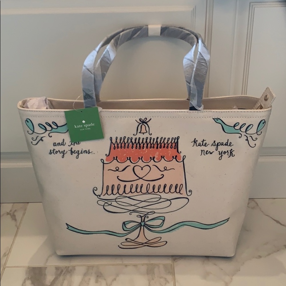 Kate Spade WEDDING BELLES CAKE FRANCIS TOTE
